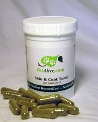 PetAlive Skin and Coat Tonic for Shining, Healthy Skin and Coat for Pets