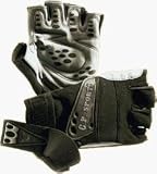 Trainingshandschuhe, Fitness Handschuhe, Supergrip + Bandage, L