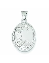 Genuine 14K White Gold White Gold Locket 0.7 Grams Of Gold 100% Satisfaction Guaranteed.