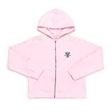Antigua Texas Tech Girl's Pink Lucky Long Sleeve Fleece Hoody