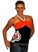 Cincinnati Bengals NFL Women's RADAR Neck Tie Tank Top, Orange and Black (Large)