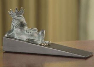 Frog Prince Doorstop On Sale