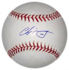 Chipper Jones Autographed Baseball