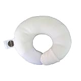 BabyMoon Pillow - For Flat Head Syndrome & Neck Support (Minky Ivory)