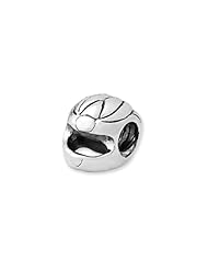 Racing Helmet Charm in Silver For 3mm Charm Bracelets