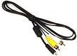 MPF Products AV Audio/Video RCA Cable Cord for Panasonic Lumix DMC-FZ28, DMC-FZ50, DMC-G1, DMC-L10, DMC-LS1, DMC-LS2, DMC-LS3, DMC-LS70, DMC-LS75, DMC-LS80, DMC-LS85, DMC-LX1, DMC-LX2, DMC-LX3, DMC-LZ1, DMC-LZ2, DMC-LZ3, DMC-LZ4, DMC-LZ5, DMC-LZ6, DMC-LZ7, DMC-LZ8, DMC-LZ10, DMC-TZ1, DMC-TZ2, DMC-TZ3, DMC-TZ4, DMC-TZ5, DMC-TZ8, DMC-TZ11, DMC-TZ15, DMC-TZ24, DMC-ZR1, DMC-ZX1, DMC-ZR3 & DMC-ZX3 Digital Cameras