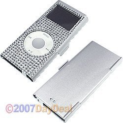 Cellet Apple iPod Nano 2nd Generation Silver Alloy Case
