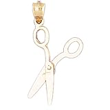 CleverEve's 14k Gold Charm 3-D, Moveable Beauty Shop Inspired 1.1 - Gram(s)