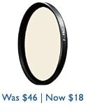 B + W 52mm 81A Warming Glass Filter