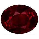3.04 Carat Unheated Loose Ruby Oval Cut