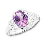 Sterling Silver Amethyst Ring