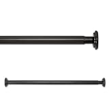Source Global 52 to 90-Inch In Tension Rods, Black