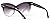 Tom Ford TF0390-01B Women's Classic Aviator Sunglasses, Black Frame / Gradient Purple Lens 56MM