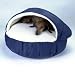 Snoozer Cozy Cave Small 25 Navy Dog Pet Bed Cosy