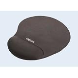 Quality Mousepad mit Silikon Gel Handauflage - Mausunterlage mit Handballenauflage - Stark haftende Unterseite f�r optimalen Halt - Optimale Performance f�r Spiele Kompatibel mit allen Maustypen (Kugel, Optisch, Laser)