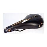 Selle An-Atomica Titanico Watershed Leather Saddle Standard Black