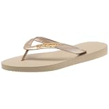 HAVAIANAS Slim Elegance Metallic Flip Flops