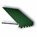 Awntech 8-Feet Dallas Retro Window/Entry Awning, 44-Inch Height by 24-Inch Diameter, Forest Green