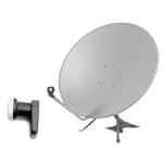 39 inch KU Band SATELLITE TV Antenna dish W/FTA Linear LNB