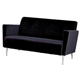 Memphis Sofa - Black by Homevisions