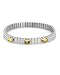 NOMINATION ITALY Made in Italy Attractive Three-stone Bracelet With 3.00ctw Cubic zirconia Well Made in Stainless steel. Total item weight 13.5g Length 7in