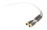 Techlink Wires1st - Coax Plug To Coax Socket Cable - 3m