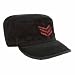 Search : Rothco Vintage Black Red Stripes Military Printed Fatigue Cap 4552