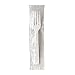 Solo SW5FW Simple Elegance IndividuallyWrapped Medium White Fork 1M