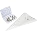 14-piece Cake Decorating Set By Colsani - Kit Includes 12 Stainless Steel Tips, Reusable Cotton Pastry Bag, Coupler, and Storage Case