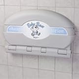 Baby Oval Changing Table - color: Grey