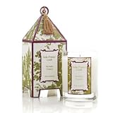 Pagoda Etched Jar Candle, Nutmeg Vanilla Seda France