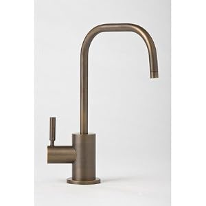 Fulton Hot Water Filtration Faucet with Lever Handle Finish: Satin Nickel