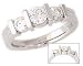 Three Stone Diamond Ring