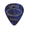 Catfish Plektrum 0.96mm dark blue pearloid Celluloid 12er Set