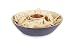 Core Bamboo 13-Inch Matte Finish Bamboo Chip & Dip Set, Eggplant image 2