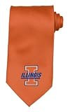 University of Illinois Solid Logo Tie