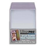 Ultra-Pro Super Thick Top Loaders - 25 Per Pack (Quantity of 200)
