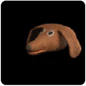 A Cheerful Pet Dauchshund Headzee