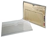 Double Pocket Clear Caddy 25/bx