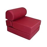 Adult Studio Chair Sleeper Poly/Cotton  Jr. Twin 28'