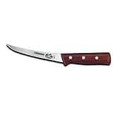 R H. Forschner by Victorinox 6-Inch Curved Boning Knife, Rosewood Handle