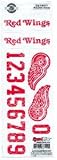 Detroit Red Wings Sportstar Officially Licensed Authentic Center Ice NHL Hockey Helmet Decal Kit