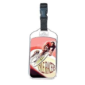 Buy Artag Luggage Tag Cycle Racers by CODY-CHROME DESIGNS
