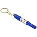 Keychain Whistle ID Holder Medical Emergency Info Tool
