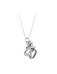 Sterling Silver Three Dimensional Scuba Diving Gear Necklace