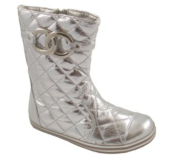 Cover image : Coco Jumbo Quilted Boots Silver
