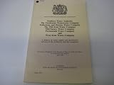 Southern Water Authority, The Eastbourne Waterworks Company, Folkestone and District Water Company, The Mid Kent Water Company, Mid-Sussex Water Company, Portsmouth Water Company and West Kent Water C