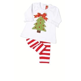 Mud Pie Baby Tree Tunic and Leggings, 0-6 Months