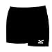 Mizuno Women's Flat Front Shorts, Black, Small