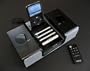 iHome iH55 Clock Radio with Dock for iPod (Silver)